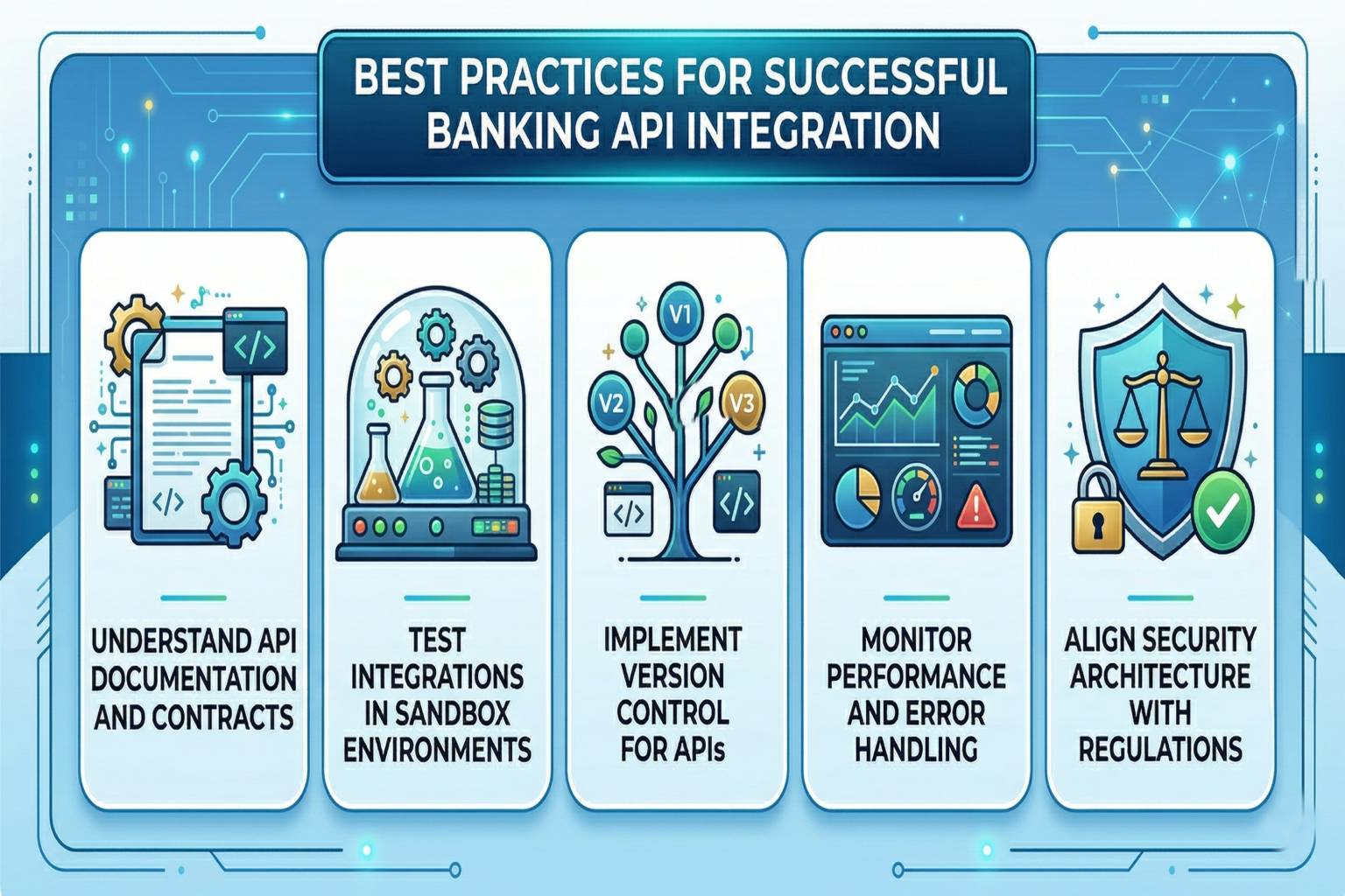 Snapshot of Best Practices for Successful Banking API Integration